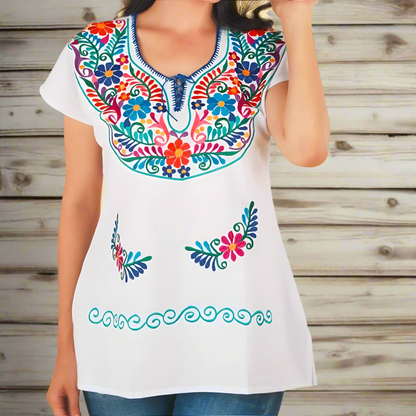 Embroidered Blouse NA-TM-77512