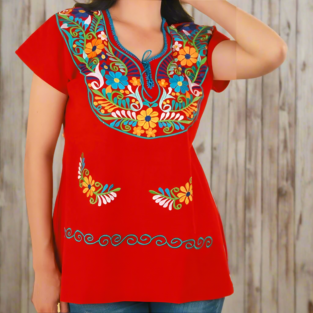 Embroidered Blouse NA-TM-77513