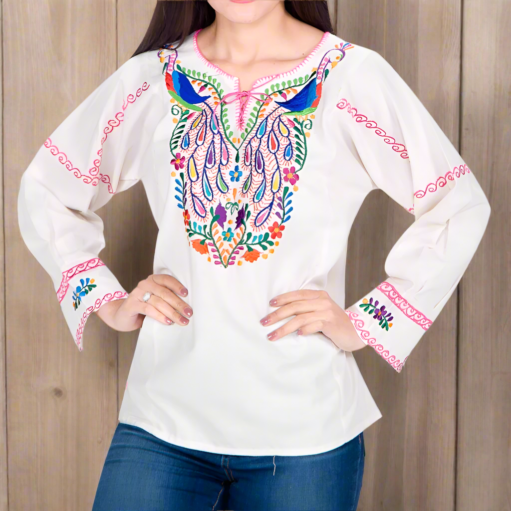 Embroidered Blouse NA-TM-77532