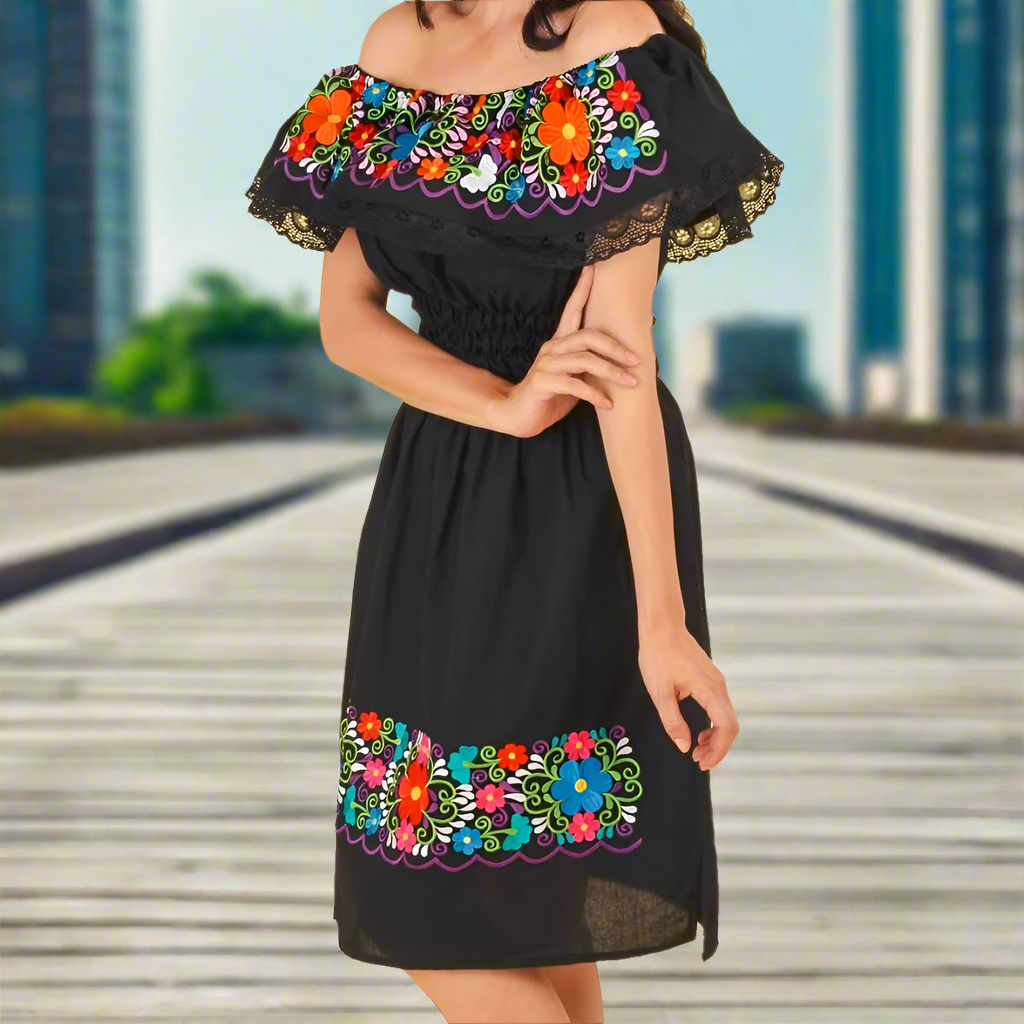 Embroidered Dress NA-TM-77302