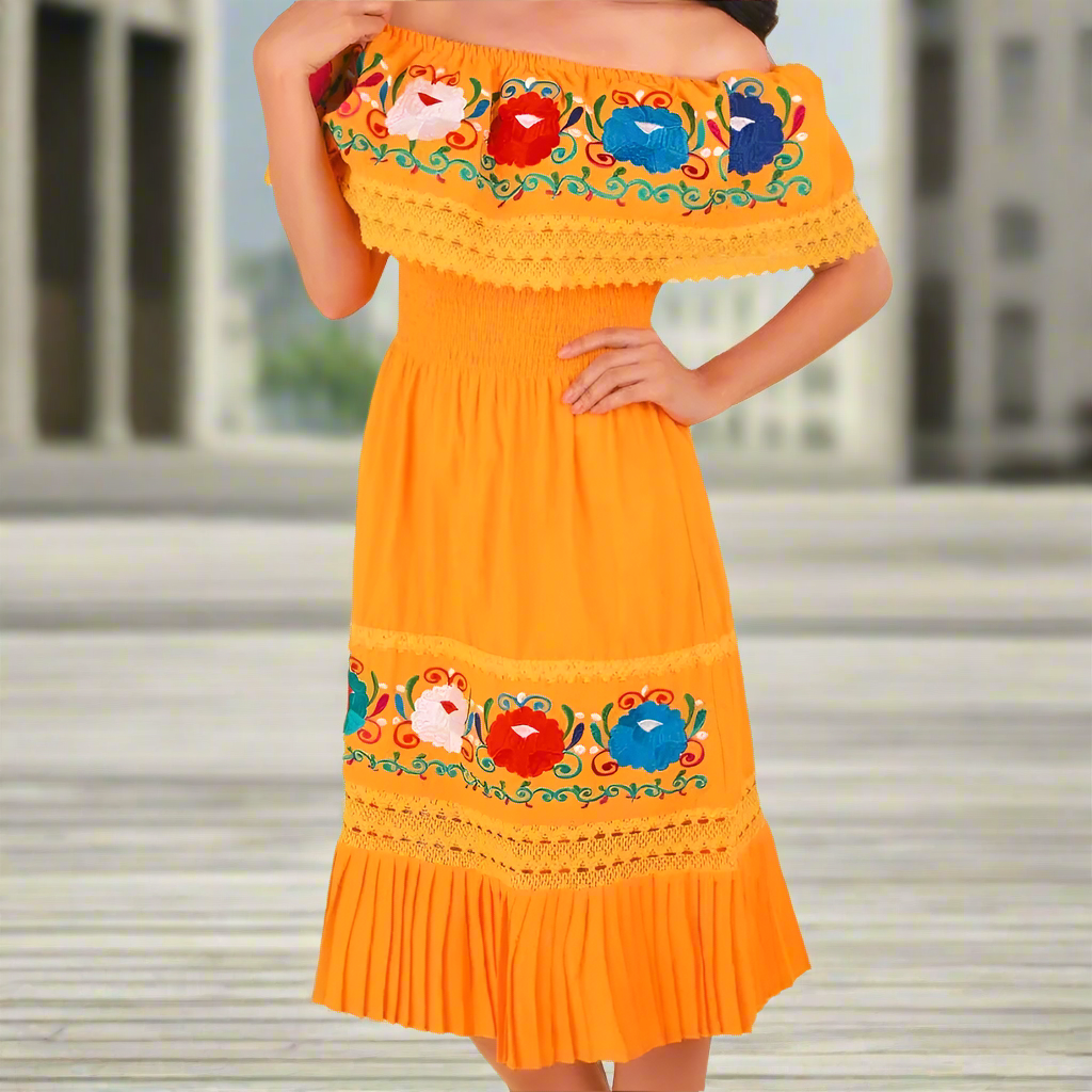 Embroidered Dress NA-TM-77351