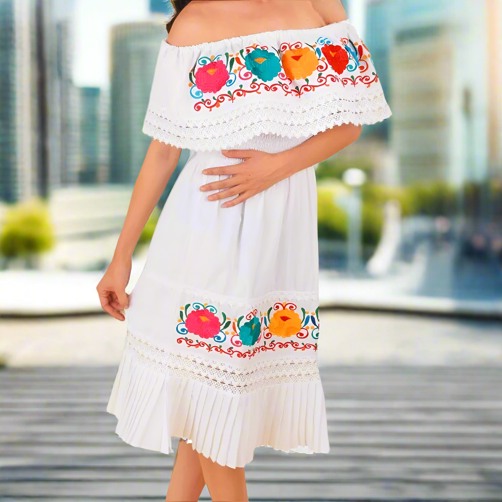 Embroidered Dress NA-TM-77353