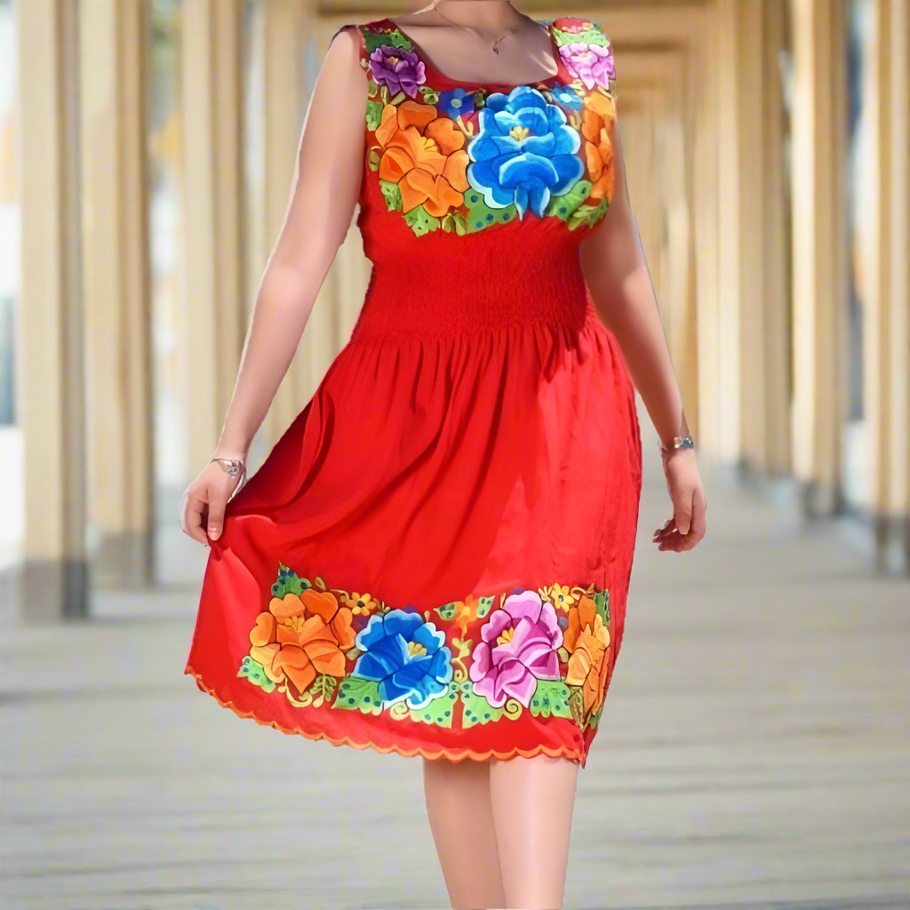 Embroidered Dress NA-TM-77372