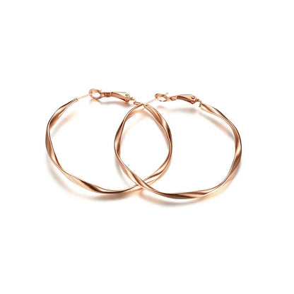 Earrings for Women Large Hoop Earing Stainless Steel Circle Earrings Female Jewelry