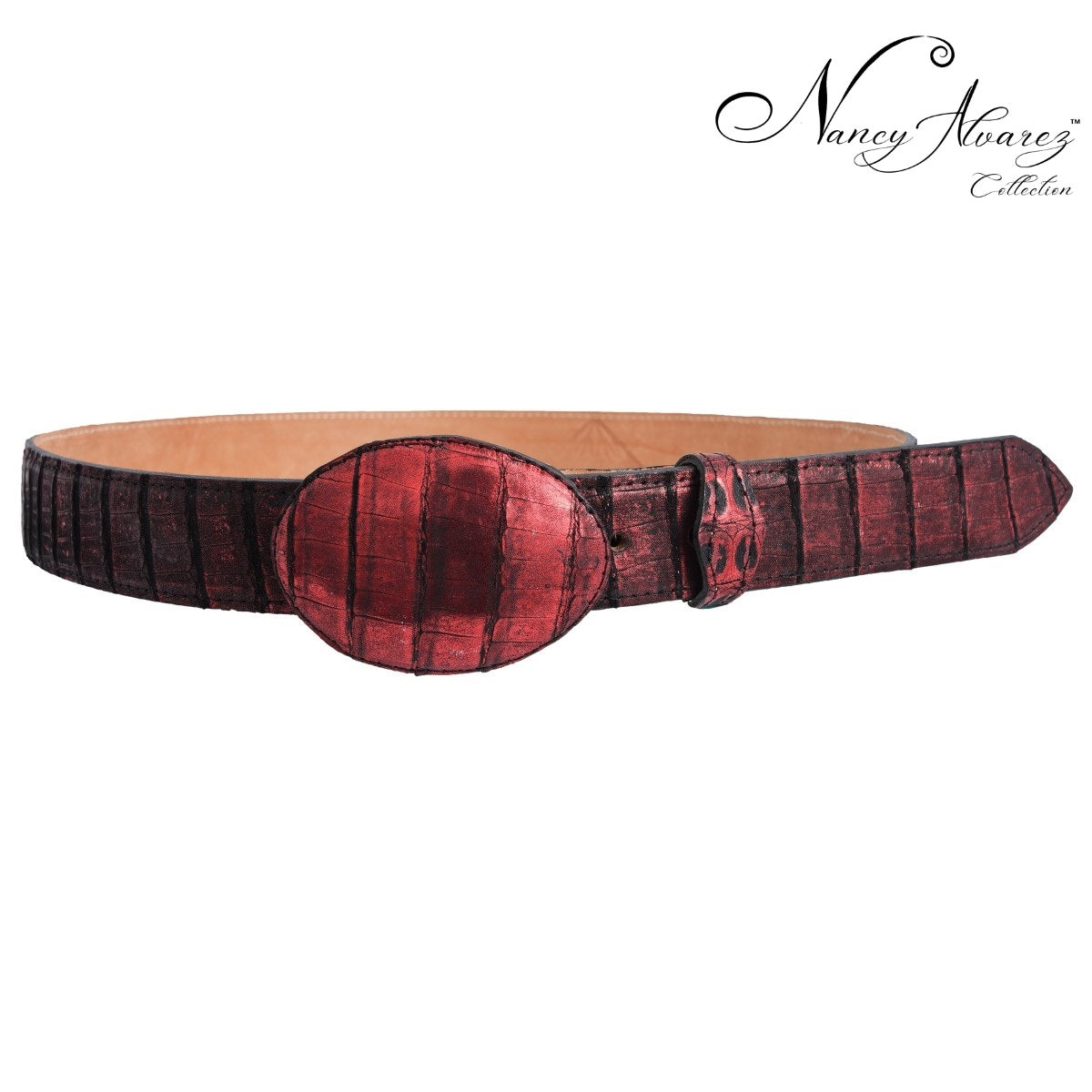 Leather Belt NA-WD1506 Cinturon de Piel 