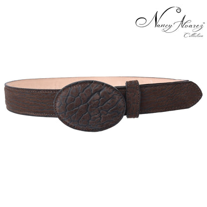 Leather Belt NA-WD1510-1470 Cinturon de Piel