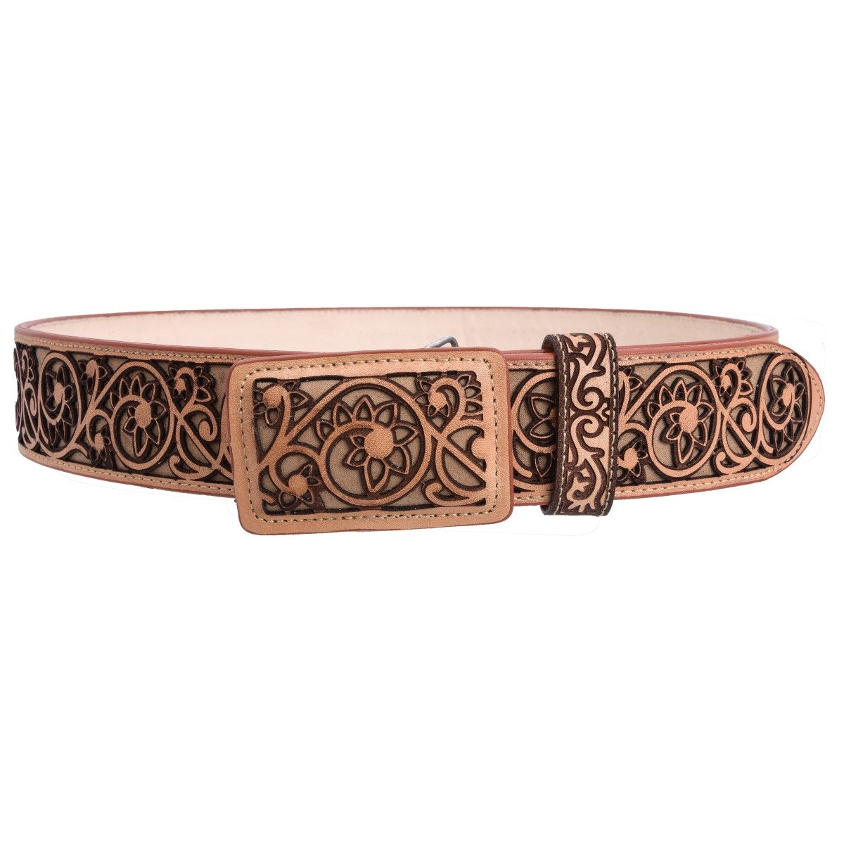 Leather Belt NA-WD1569-1524 Cinturon de Piel