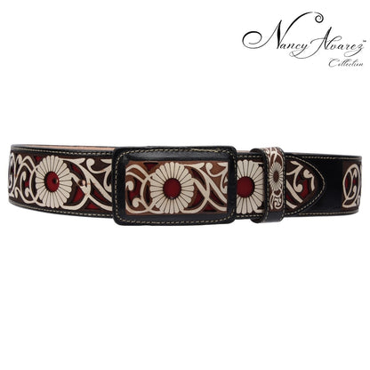 Leather Belt NA-WD1584-1520 Cinturon de Piel