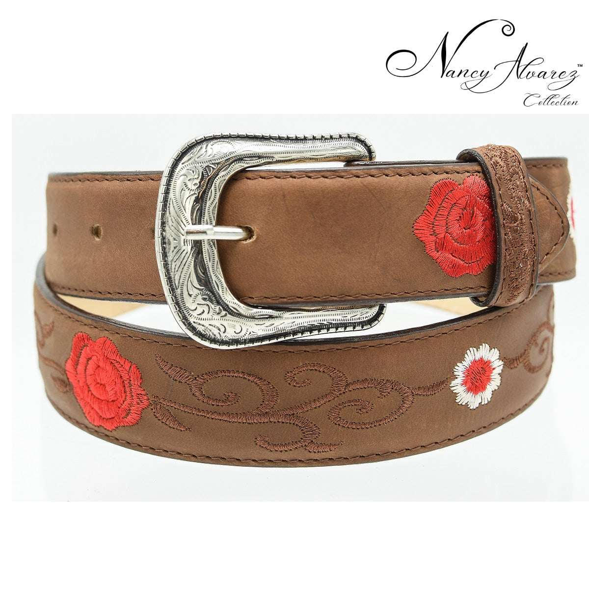 Leather Belt NA-WD1594 Cinturon de Piel