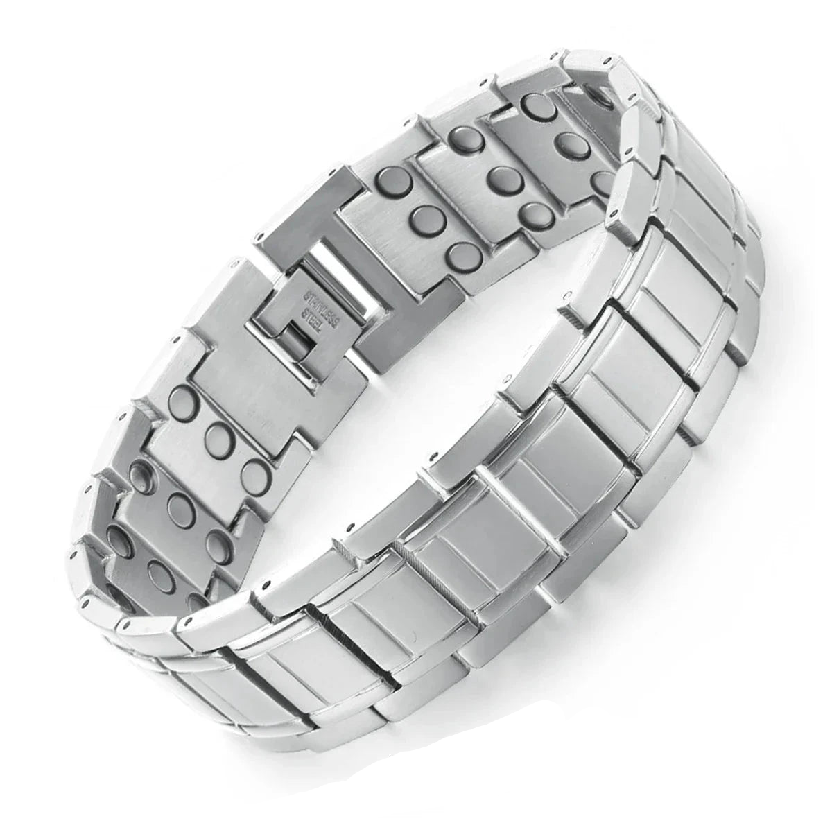 Titanium Steel Bracelet Stainless Steel Magnetic therapy Classic Bracelets for men and women