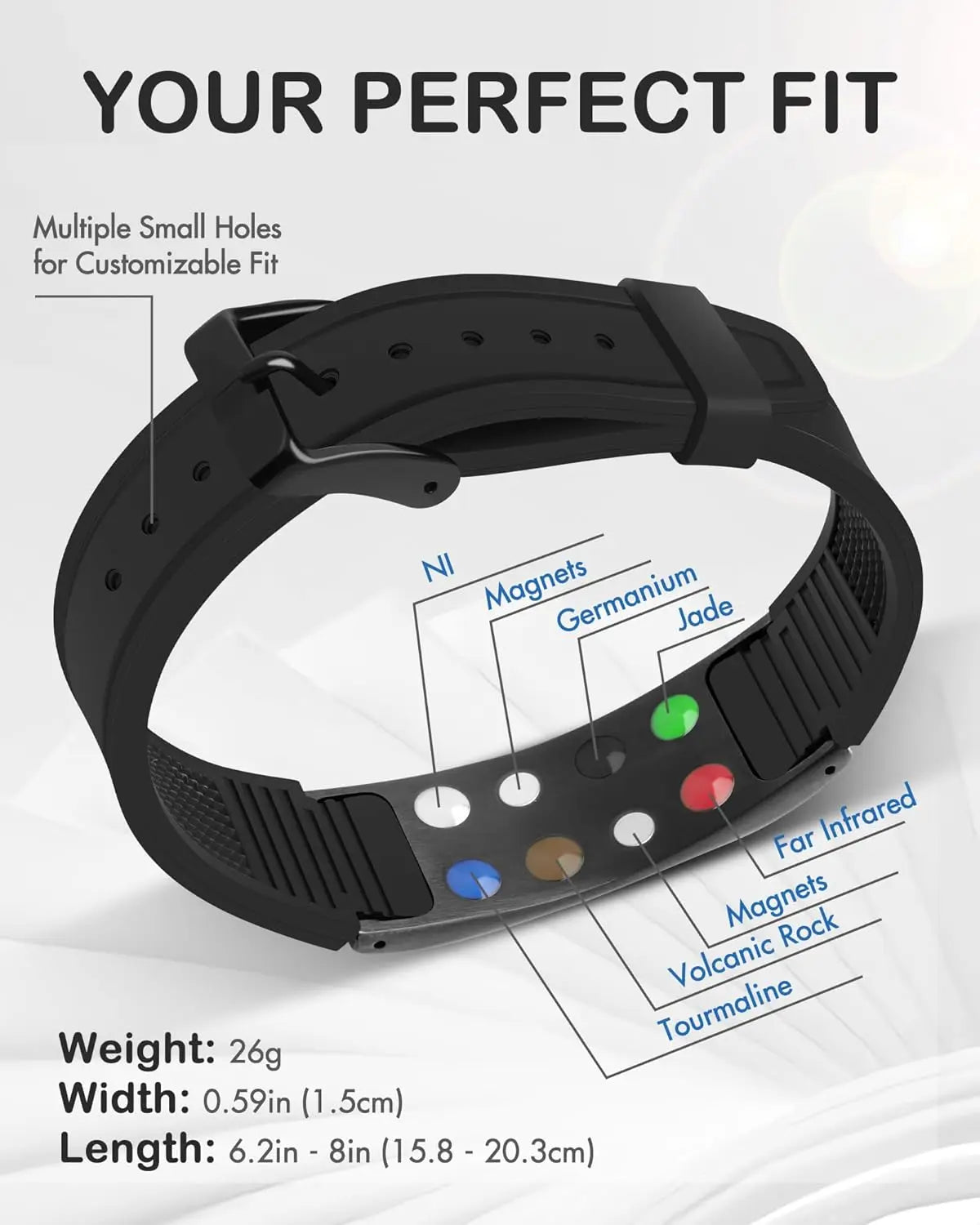 Magnetic Therapy Bracelets for women and men 