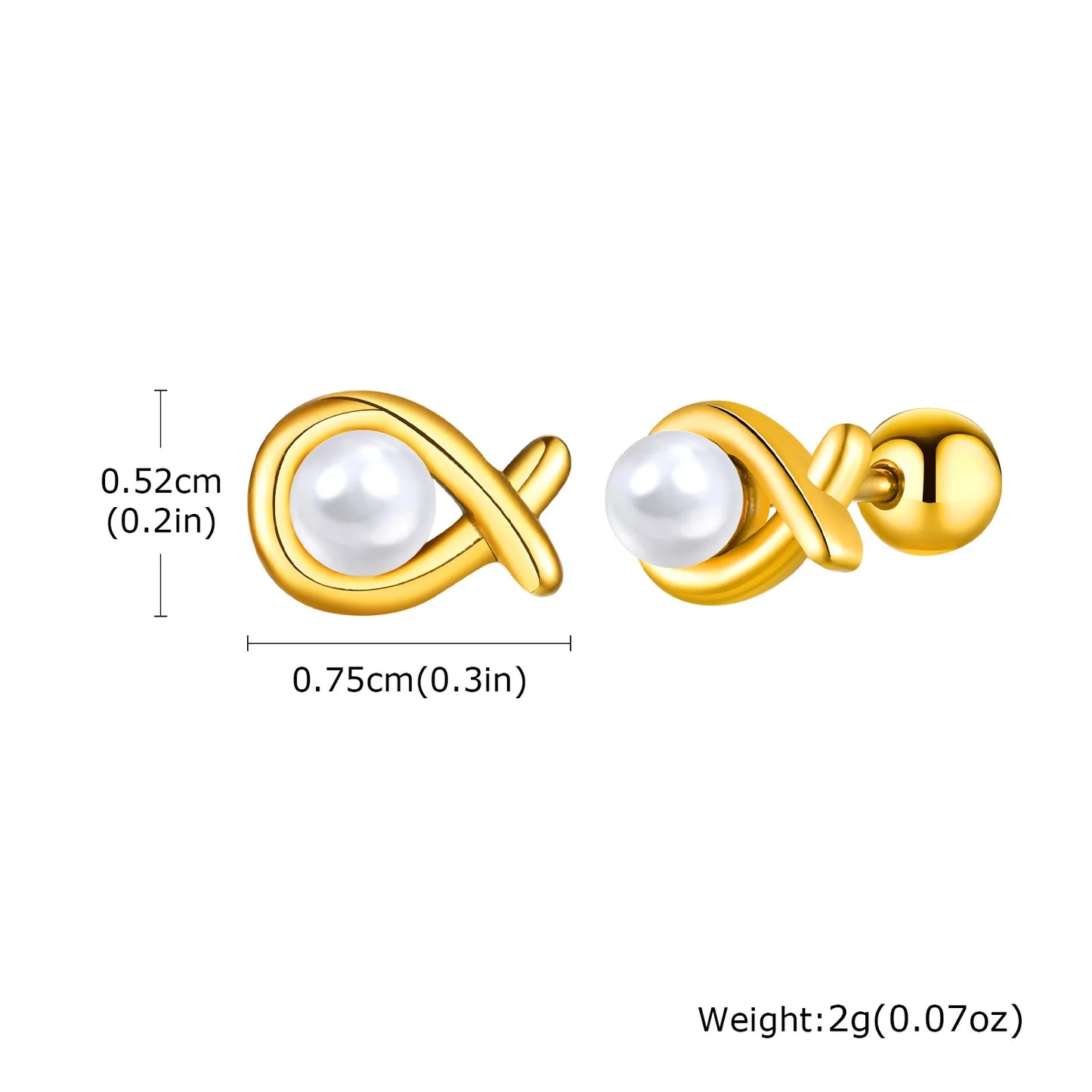 Earrings For Women Stainless Steel Stud Zircon Inlay, Hollowed Out Crown Gold Plated Fashion Jewelry