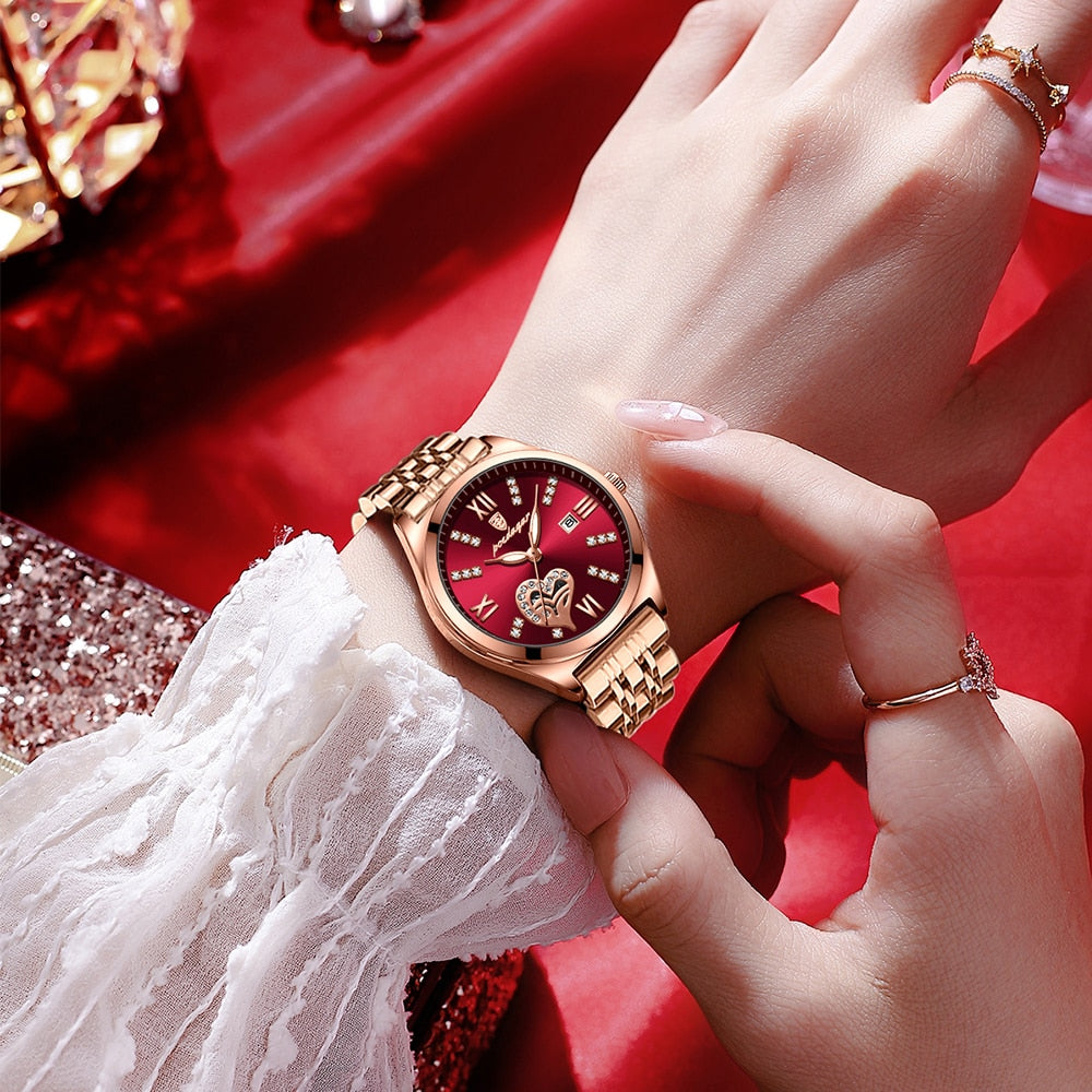 Women's Watches Bracelet Set,Women Sleek Minimalist Gift Watch with Strap  Dial Quartz Watch, Flowers Ladies Bracelet Watch Casual Leather Quartz,Gift  for Women,Wife,Sister,Daughter,Girlfriend - Walmart.com